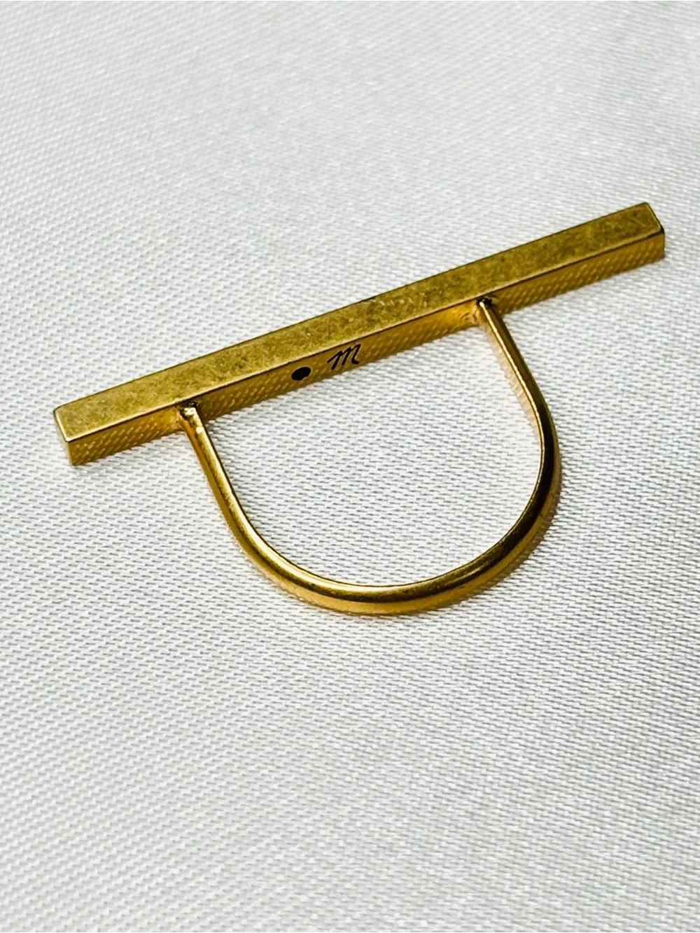 Madewell bar ring